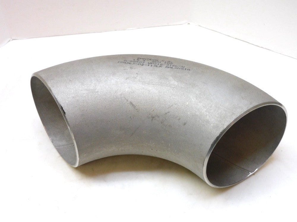 Pantech WP316/316L-W Stainless Steel Weld 90° Elbow 4" A/SA403 SCH10S