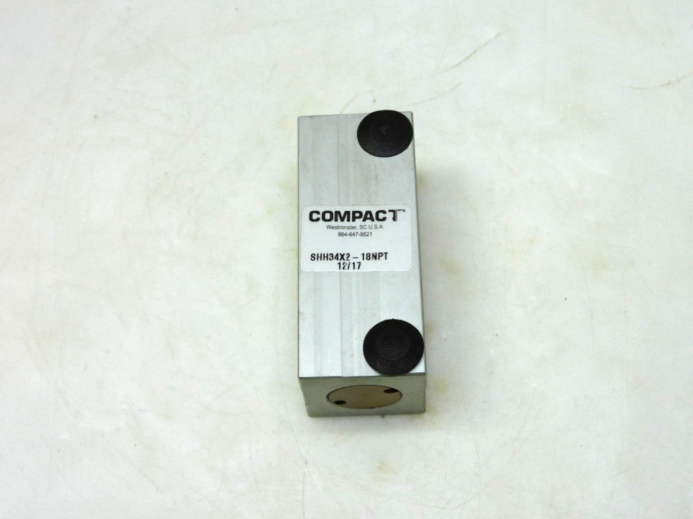 COMPACT SHH34X2-18NPT CYLINDER