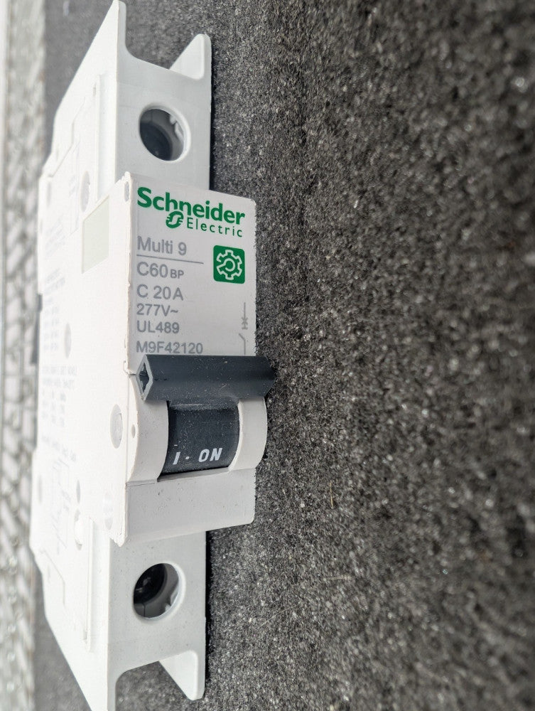 Used, Schneider Electric, M9F42120, CIR BRKR THERM-MAG 415VAC/60VDC