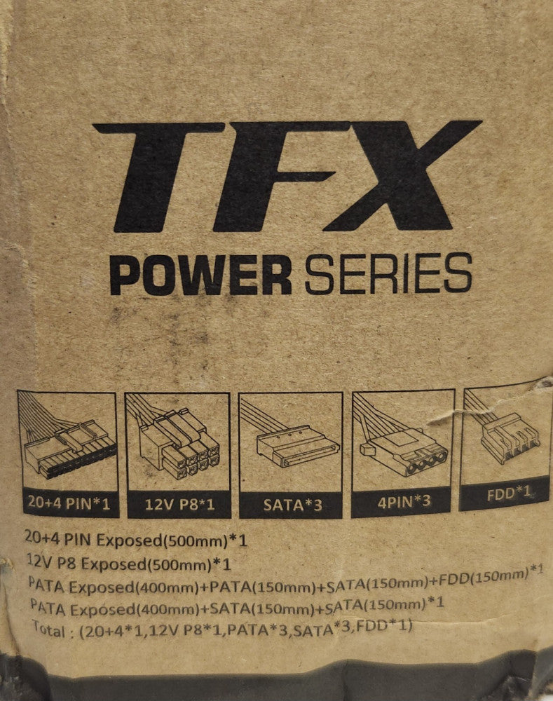 APEVIA TFX 300W TFX-AP300W Power Supply 300 Watt Input 115-230 VAC Output