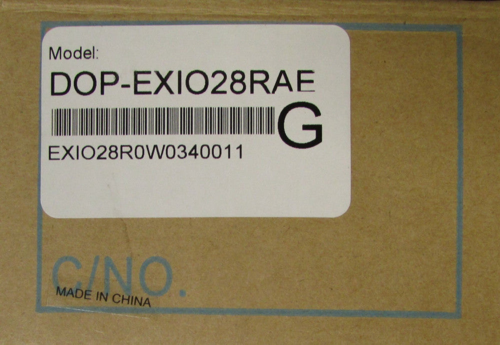 Delta DOP EXIO28RAE 5VDC 100Ma HMI Human Interface Module