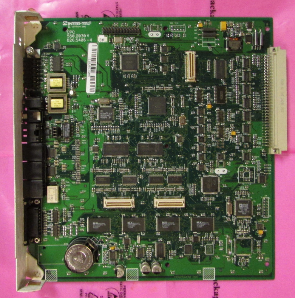 INTER TEL 550 2030 CPC AXXESS Communicatons Module 550.2030 826.5406-4