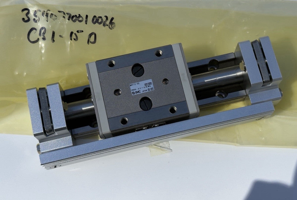 SMC MXY12-50 Air Slide Table - 12mm Bore, 50mm Stroke - New