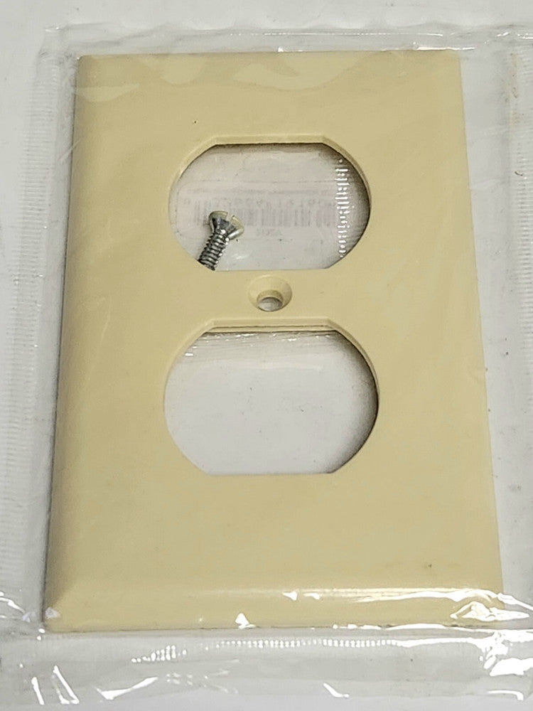 EATON CUTLER HAMMER 2132V Ivory Residential Outlet Receptacle Cover BOX OF 9