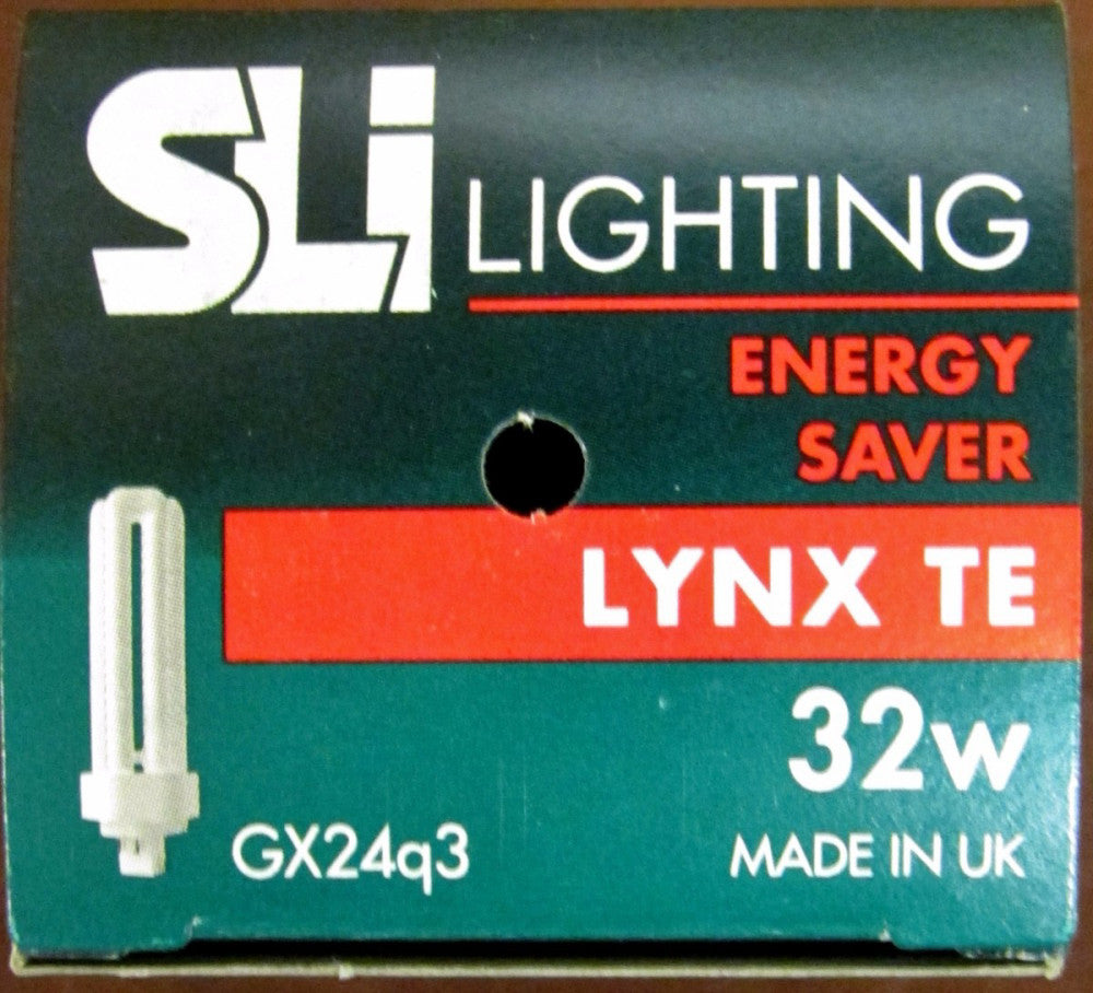 SLi LYNX TE  GX24Q3 827 32W Fluorescent Lamp Bulb 4 Pin