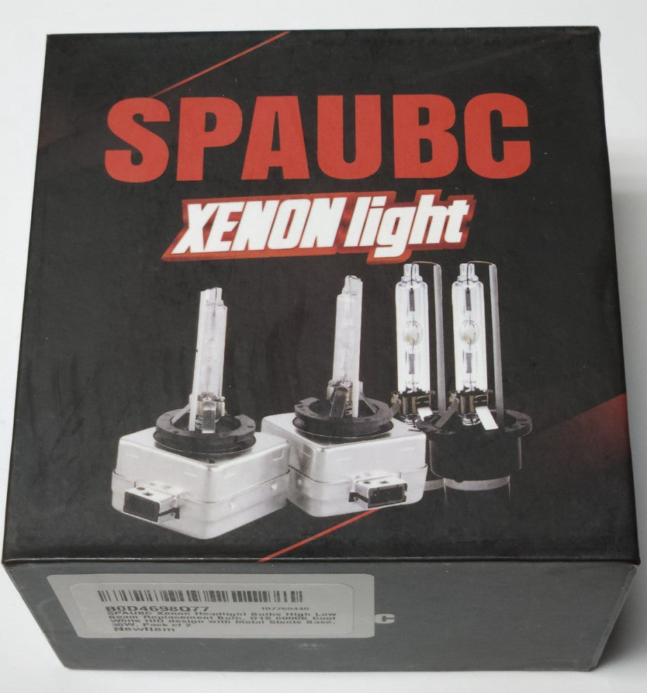 SPAUBC B0D4698Q77 XENON Headlight Lamp Bulb Set of 2 D1S 6000K HID COOL WHITE 35