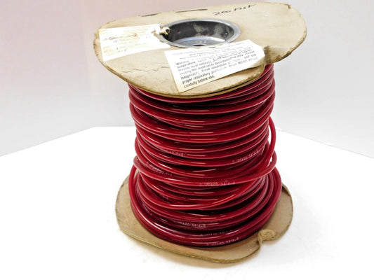 CLIPPARD 3814-6 POLYURETHANE TUBING HOSE RED 200' FEET 1/4" OD 1/8" ID