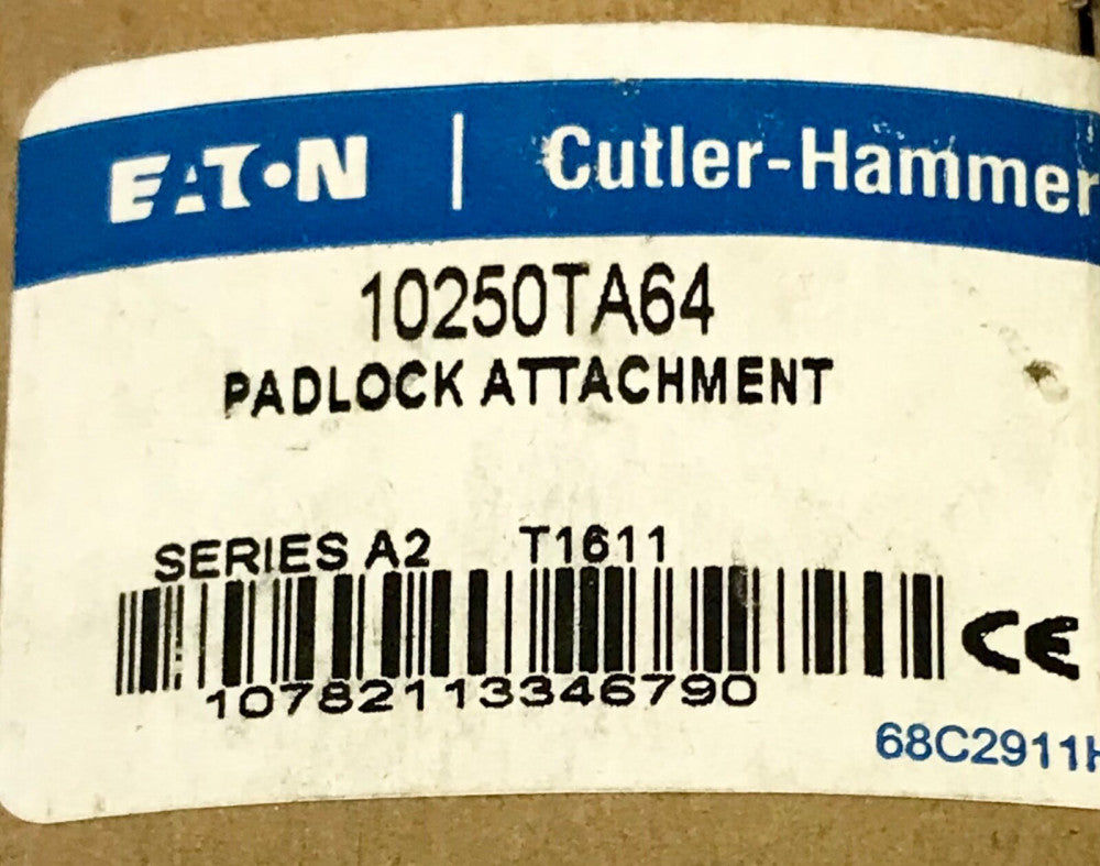 EATON CUTLER HAMMER 10250TA64 Pushbutton Padlock Attachment 