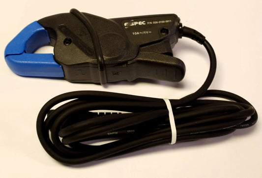 ELSPEC SOA 0100 0011 BLUE CLAMP ON Current Probe 10 AMP 1 V 600 VAC CAT III 200