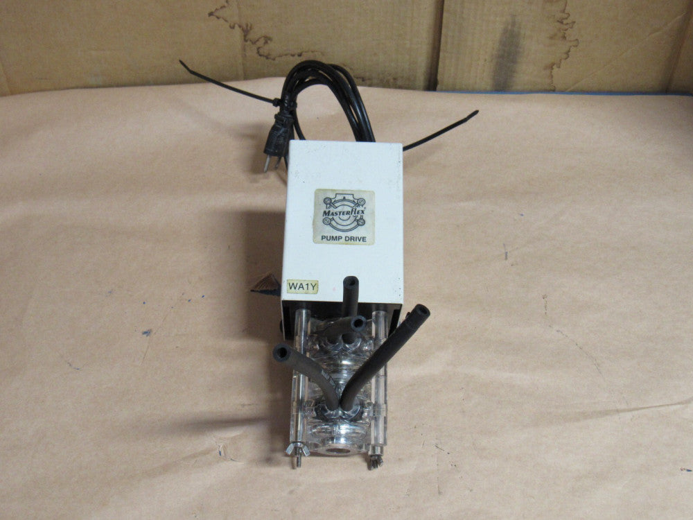 COLE PALMER MASTERFLEX PUMP DRIVE 7543-02 2 RPM W/ 2X 7015-20