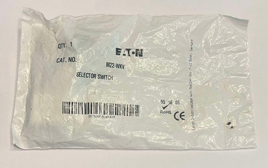 EATON M22 WKV Selector Switch