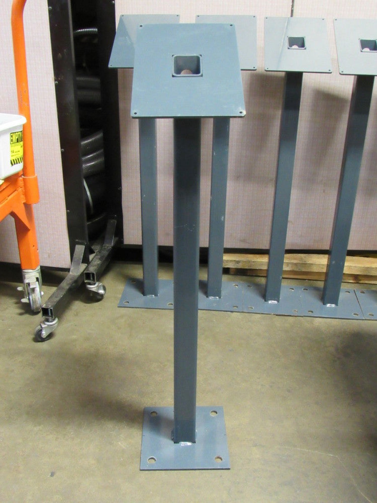 NO NAME 35-3/8" HEIGHT FLOOR MOUNT PUSH BUTTON CONTROL PEDESTAL STAND
