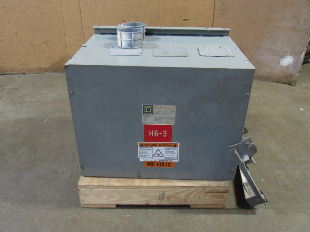Square D I-Line Busway Tap Box PTB-516-G Ser 2 600V 1600 Amp 3P 4W - USED