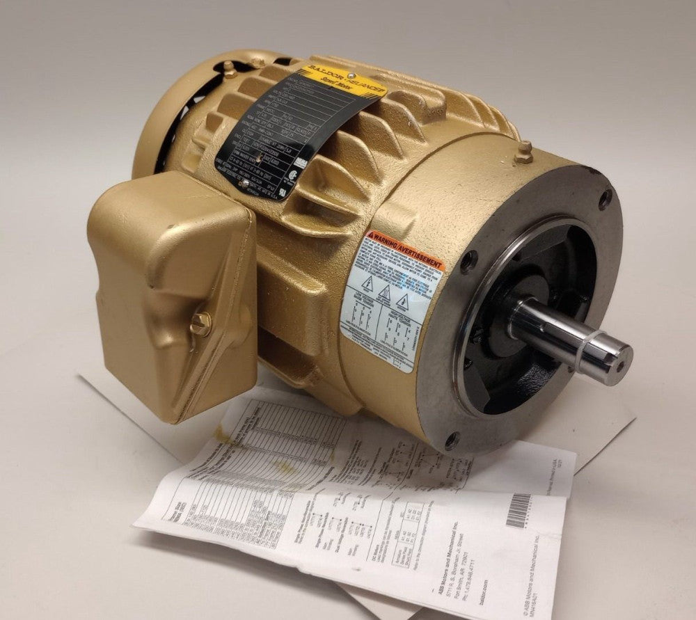 Baldor VEM3587T Electric Motor 2hp 3ph 230/460V 1750rpm 145TC TEFC 05C053X095G1