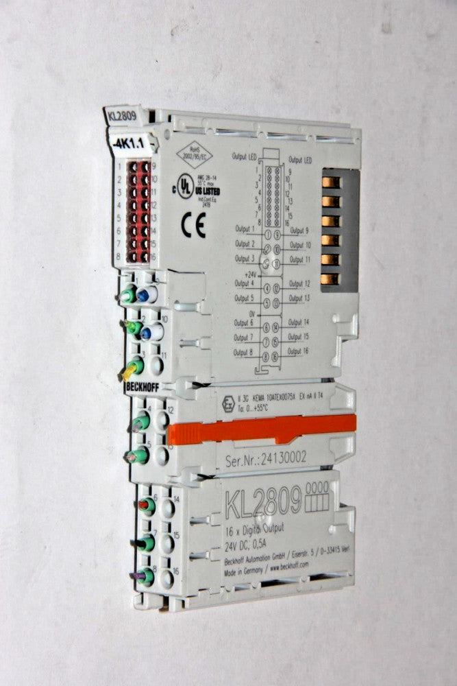 BECKHOFF KL2809 16-Channel Digital Output Terminal