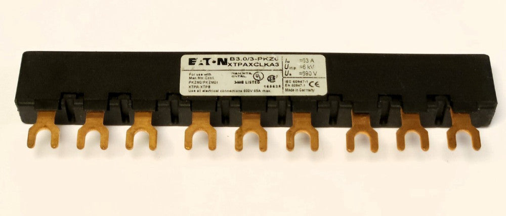 EATON MOELLER XTPAXCLKA3 Bussbar Commoning Link 3 Phase B3.0/3 PKZO