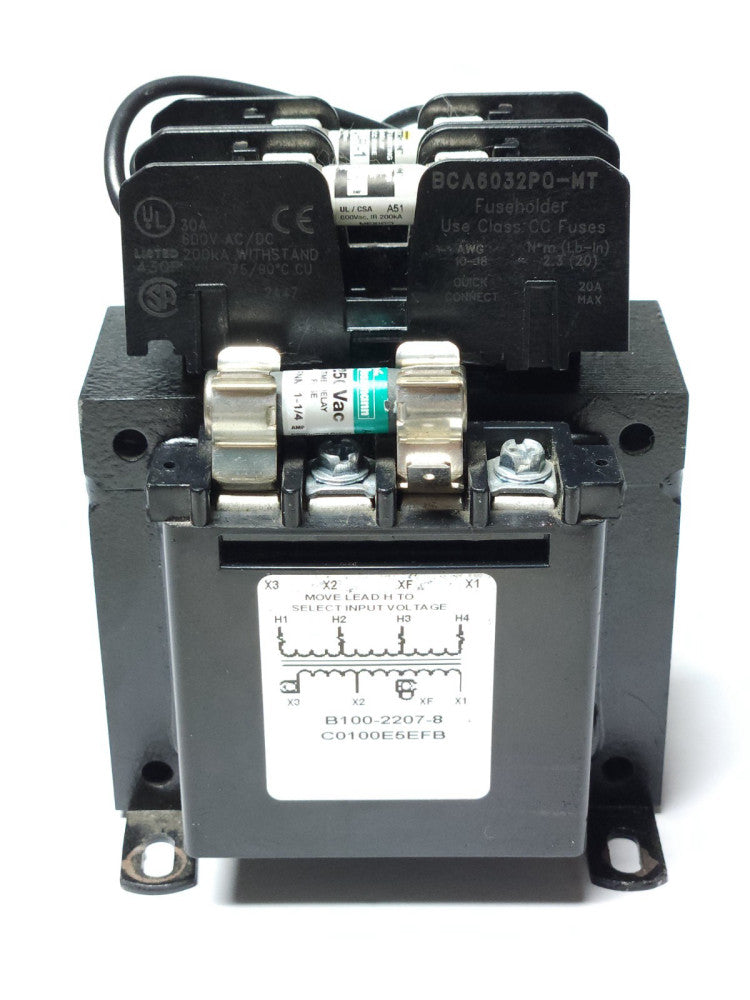 EATON CUTLER HAMMER C0100E5EFB Industrial Control Transformer 100 VA Primary 200