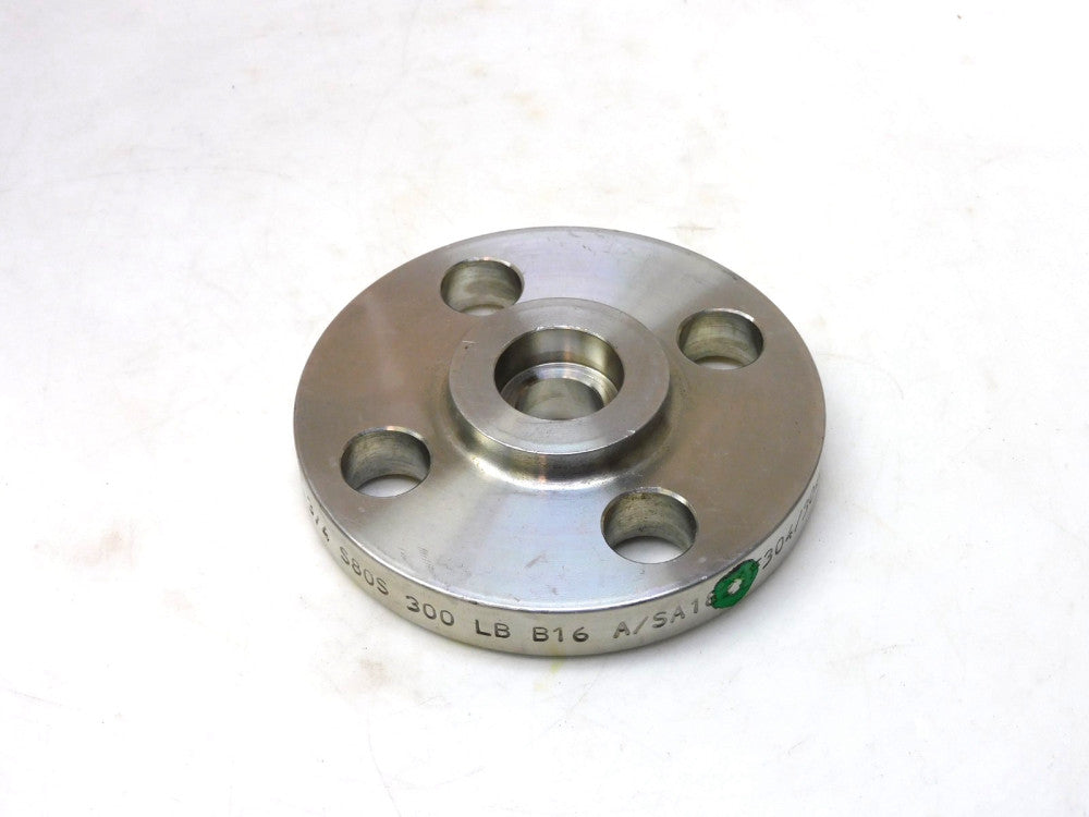Viraj 3/4" S80S 300 LB B16 4 Bolt 304 Stainless Weld In Raised Face Flange 64005
