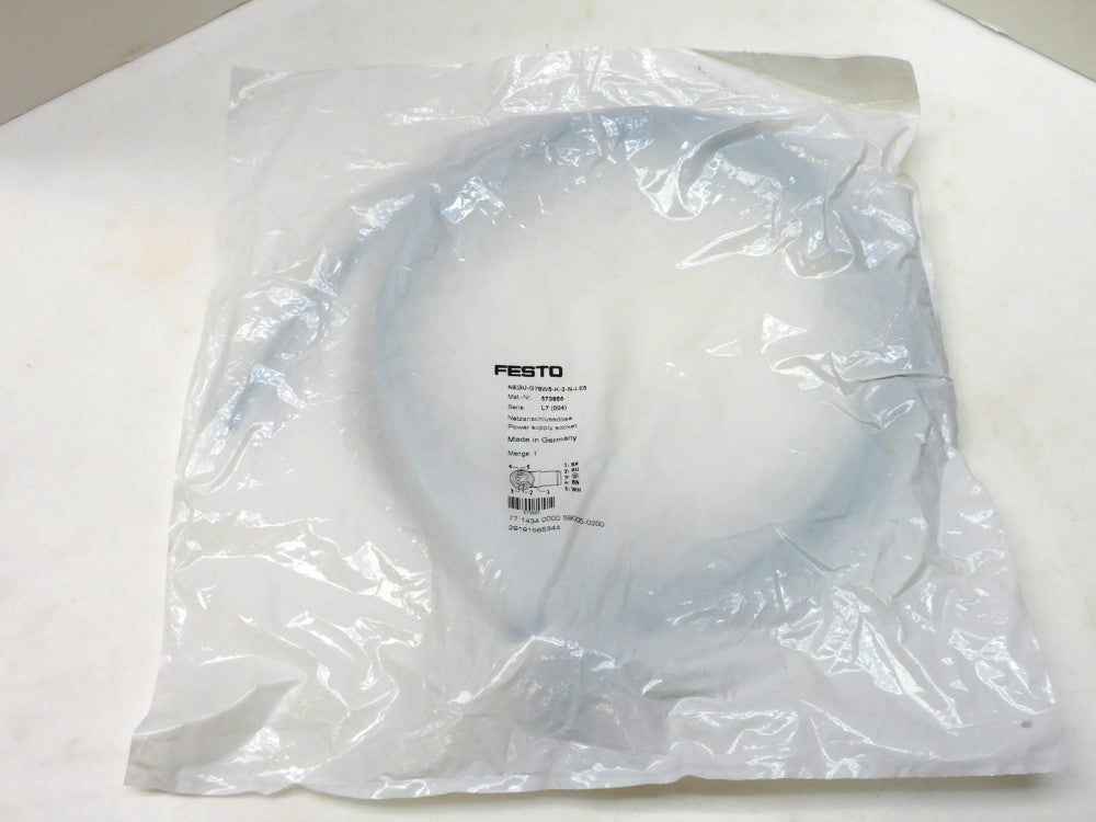 Festo NEBU-G78W5-K-2-N-LE5 Connection Cable 573855