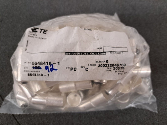 New, AMP/Tyco, 6648418-1, CONTACT,SKT,SIZE #0