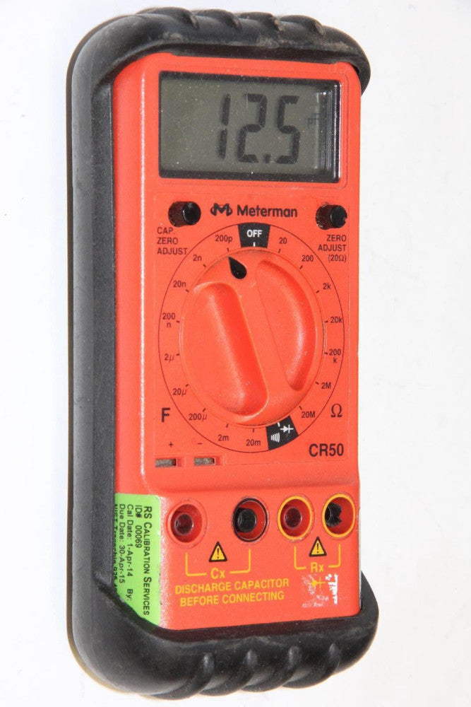 METERMAN CR50 Full Range Capacitance & Resistance Meter