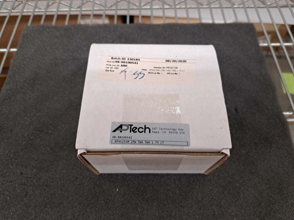 New, AP Tech, AP4625SM-2PW-TW6-TW6, DIAPHRAGM VALVE, SPRINGLESS