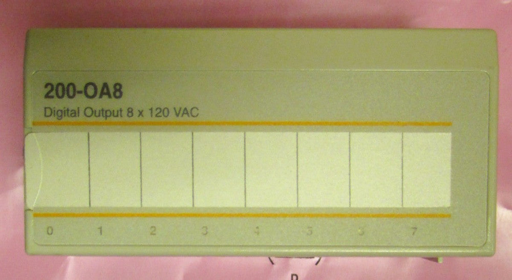 ABB S200 0A8 Digital Output Module 200-OA8 120V S200-0A8