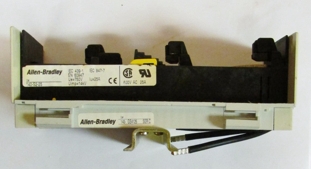 ALLEN BRADLEY SPACI Adapter Plate 60MM Pole 25 Amp 140 GS4125