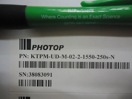 Photop KTPM-UD-M-02-2-1550-250S-N Fiber Optic Coupler. Brand New!