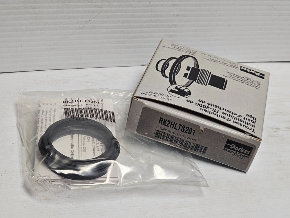 NEW PARKER TUFF-SEAL ROD SEAL KIT RK2HLTS201 TS-2000 2" 2H-3L-VH