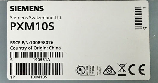 SIEMENS PXM10S BSCE 100898076 Operator HIM Display Modular Controller