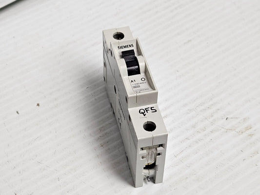 SIEMENS CIRCUIT BREAKER 5SX21 A1 5SX21-A1 5SX2 1 A AMP 1P 1 POLE 230/400V