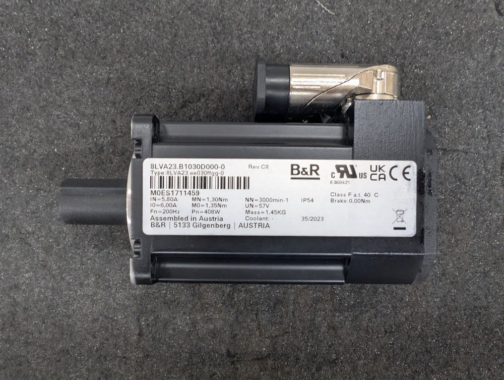 New, B&R, 8LVA23.B1030D000-0, SERVO MOTOR