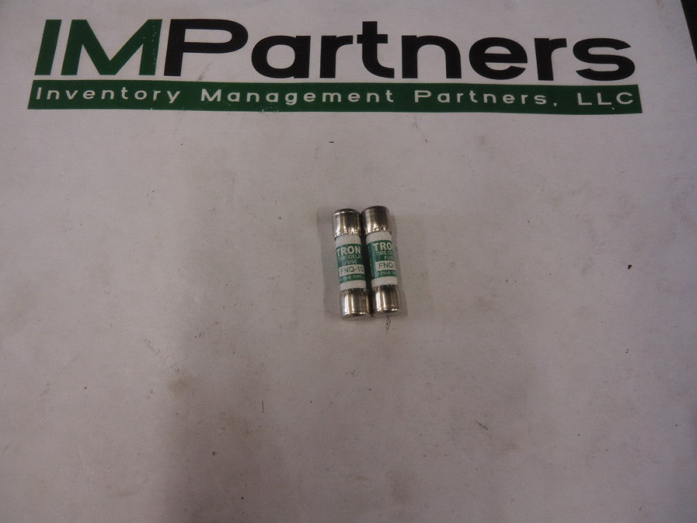 FNQ-10, Cooper Bussman, FUSE, 10A, 500V, TIME DELAY, Brand New! (5 Pieces)