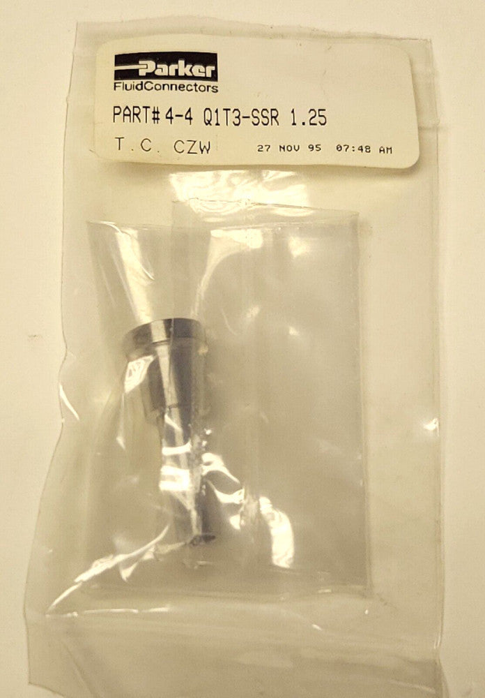 PARKER 4-4 Q1T3 SSR 1.25 Ultraseal Gland Fluid Connector T.C CZW