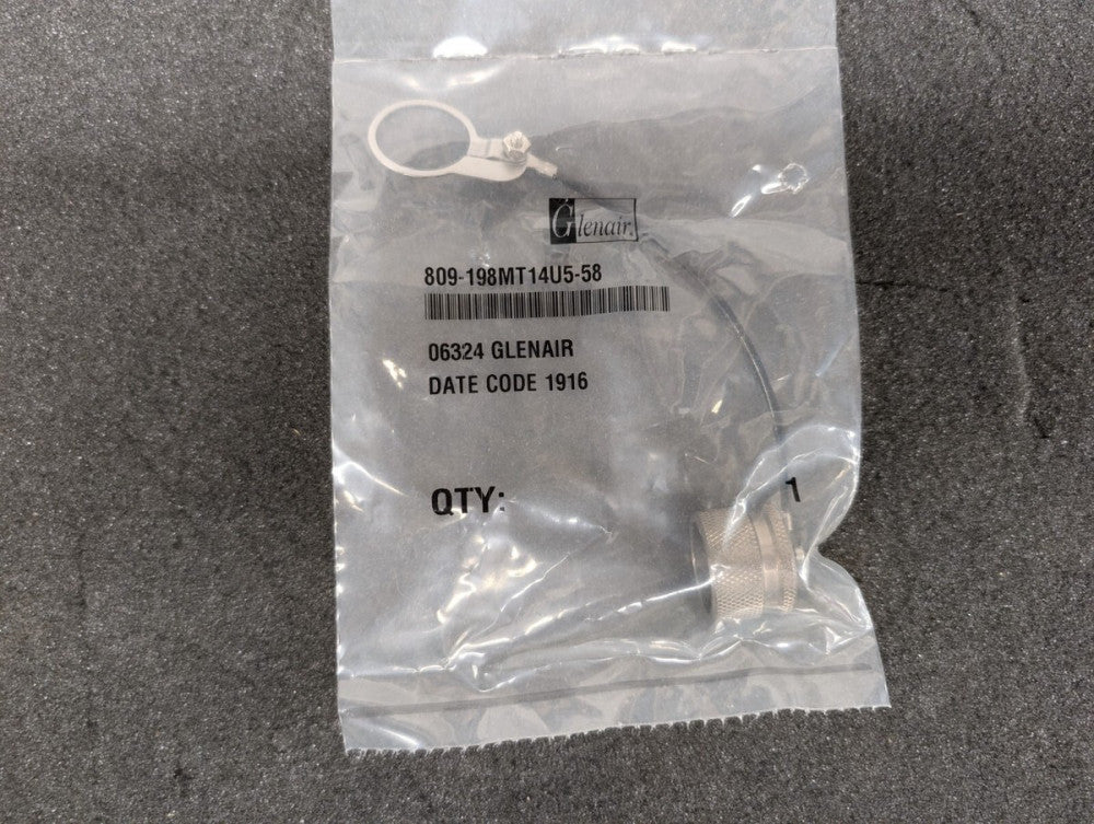 New, Glenair, 809-198MT14U5-58, CIRCULAR MIL SPEC CONNECTOR