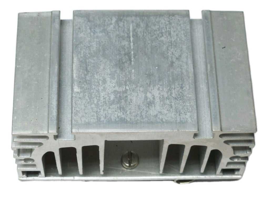 DIN RAIL MOUNTABLE ALUMINUM Heat Sink AL 2" x 3 1/4" x 1 5/8" Thick Heatsink