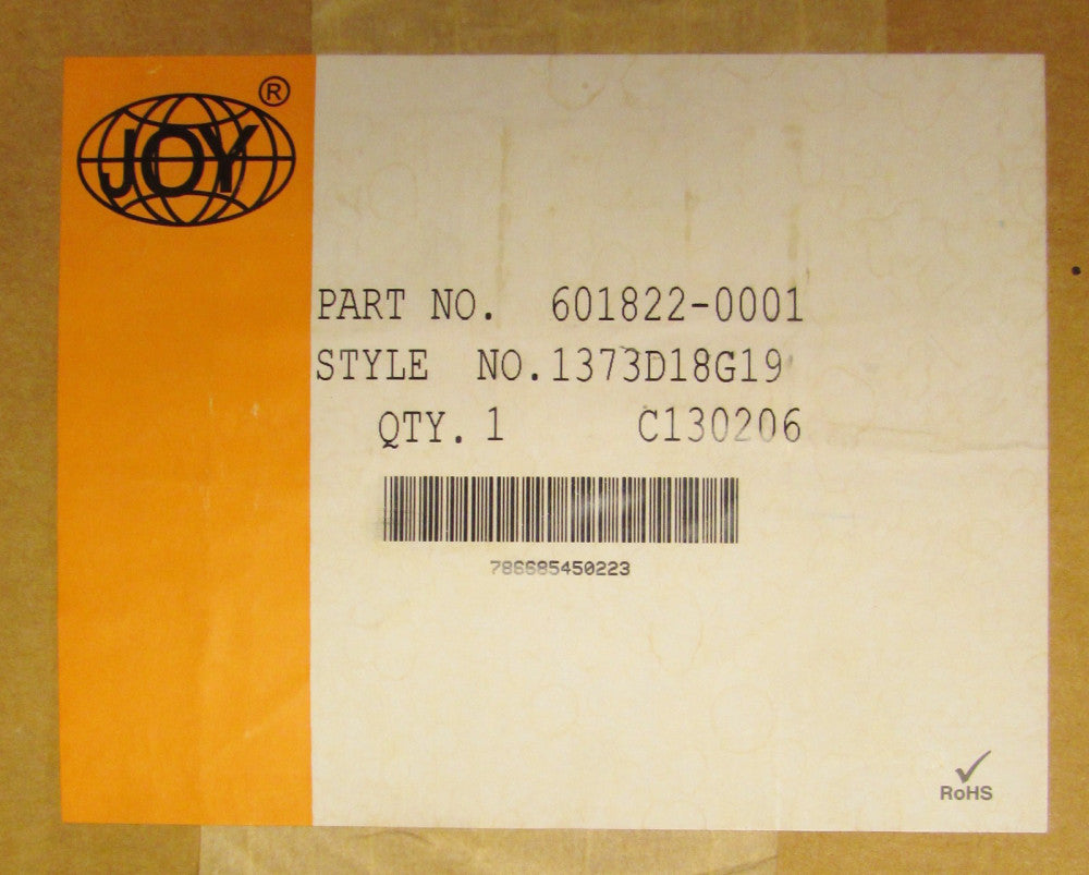 JOY WESTINGHOUSE 601822 0001 Definite Purpose Contactor 1373D18G19 C130206
