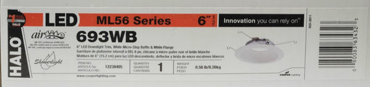 HALO COOPER 693WB ML56 Series 6" LED Downlight Trim 12238405