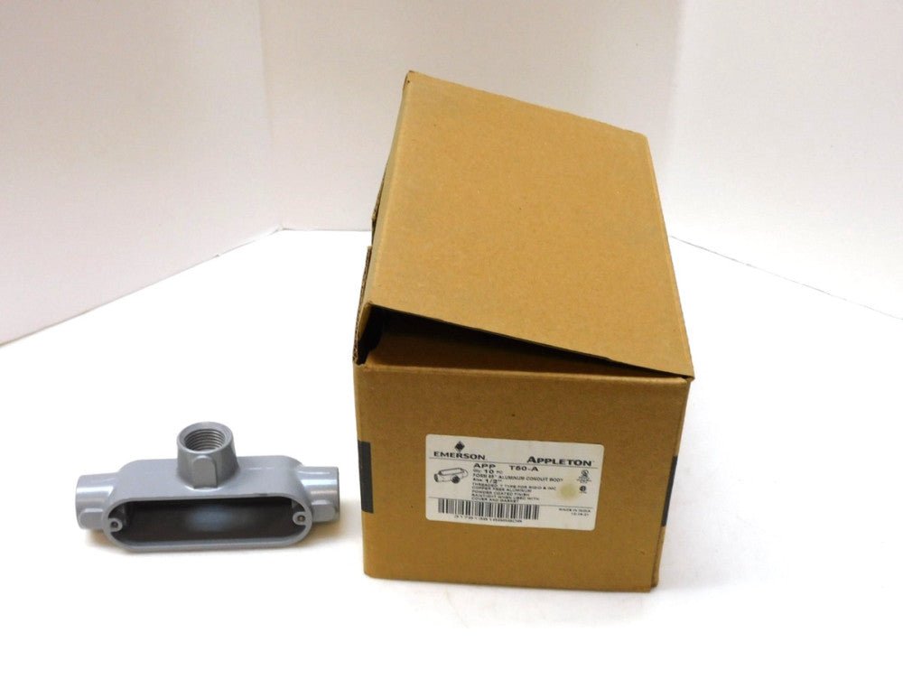 Appleton APP T50-A 1/2" Aluminum Conduit Body Lot of 10