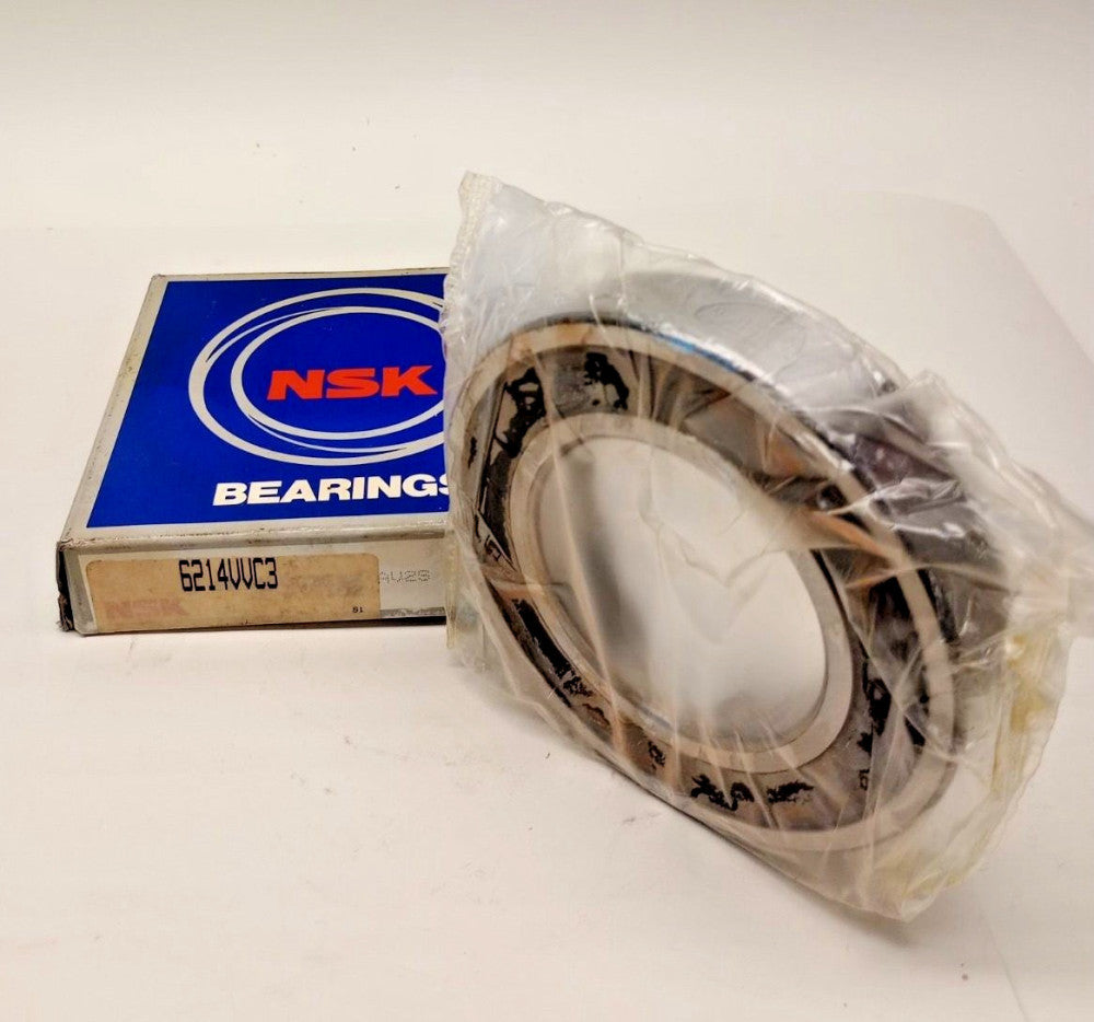 NSK 6214VVC3 Ball Bearing Double Sealed 70 ID x 125 OD x 24mm 6214VVC3E