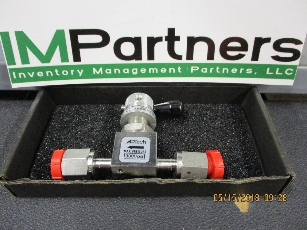 AP3625SM 2PW FV4 FV4 Swagelok Valve, man oper, SS, 2 port, 3000PSIG,  Brand New!