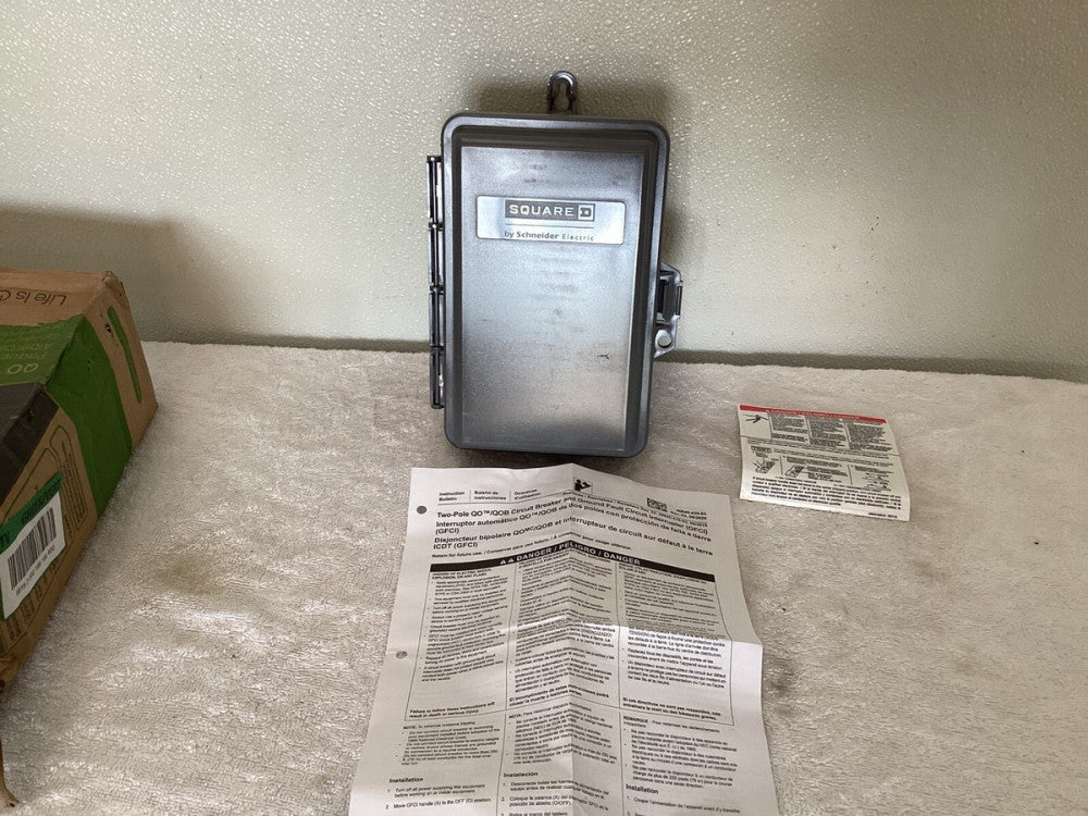 Square D QOE260GFINM. Non-Metallic Load Center/Outdoor 60A 2-Pole GFIC