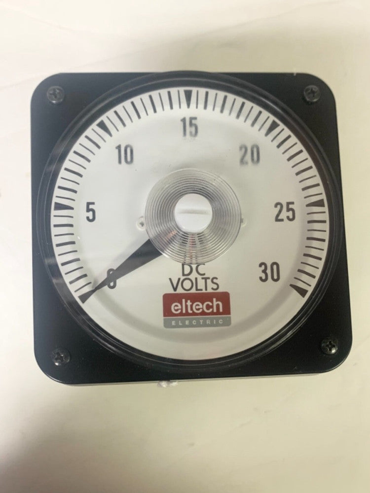 YOKOGAWA 103011NLNL/7 P 0-30 VDC Eltech 2002057770 DC Volt Meter 123011NCNL-4 