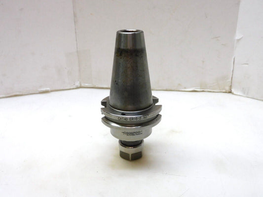 ACCUPRO COLLET CHUCK ENDMILL TOOL HOLDER CAT40 ER16-2.50"