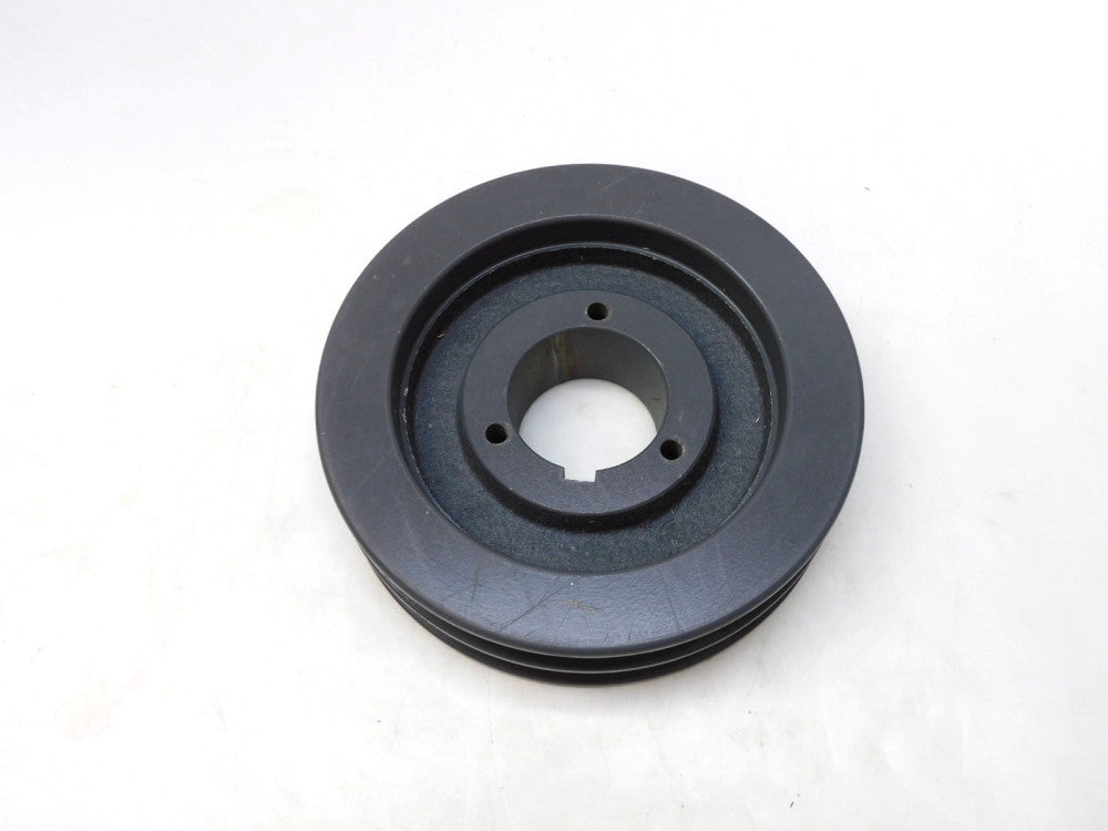 BROWNING 2TB62 2-GROOVE V-BELT PULLEY 1-27/32" BORE 3/8" KEYWAY