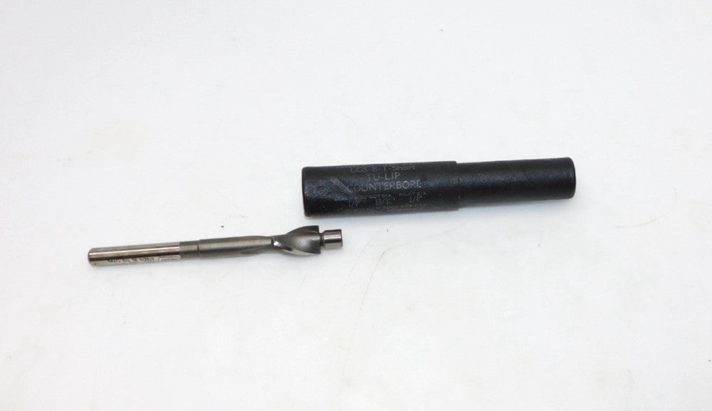 WELDON SOLID PILOT COUNTERBORE SOCKET-HEAD CAP HSS 13/32" 2FL LGS8-1 1/4" SHANK