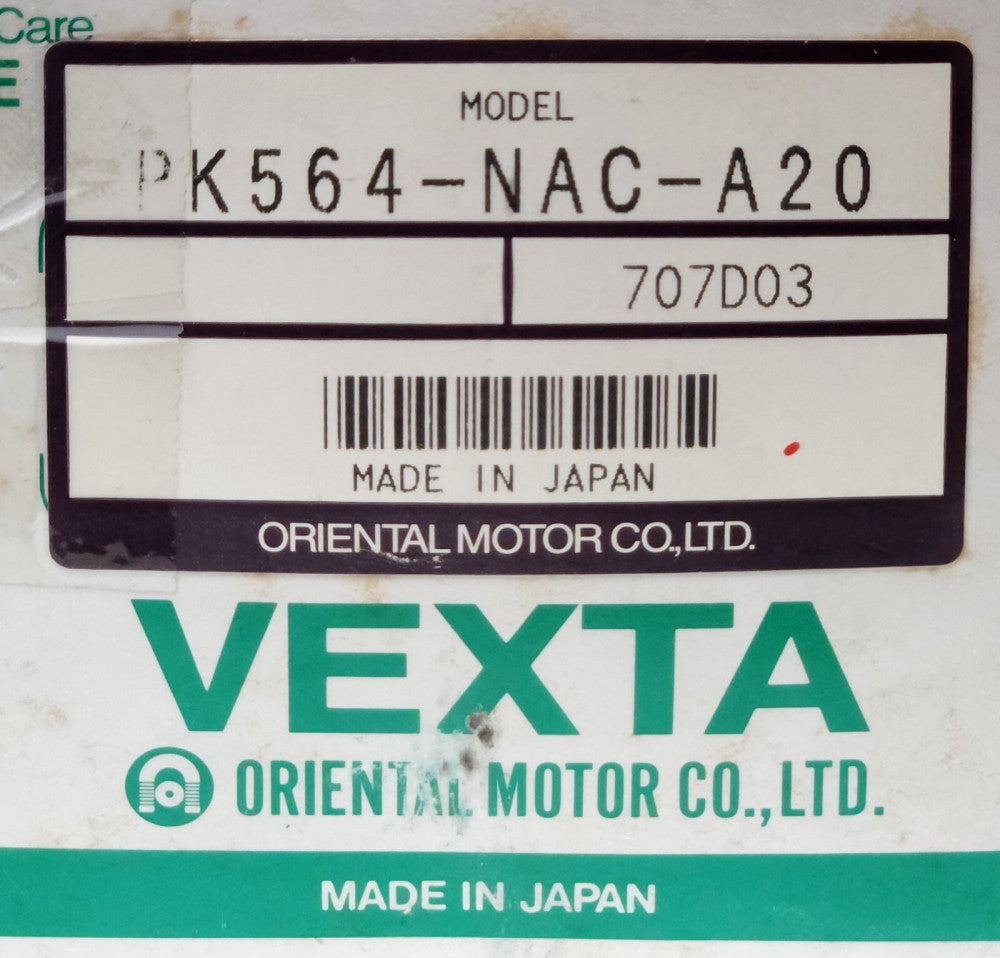 ORIENTAL MOTOR VEXTA PK564 NAC A20 5 Phase Stepping Motor DC 1.4 AMP 0.7 ohm