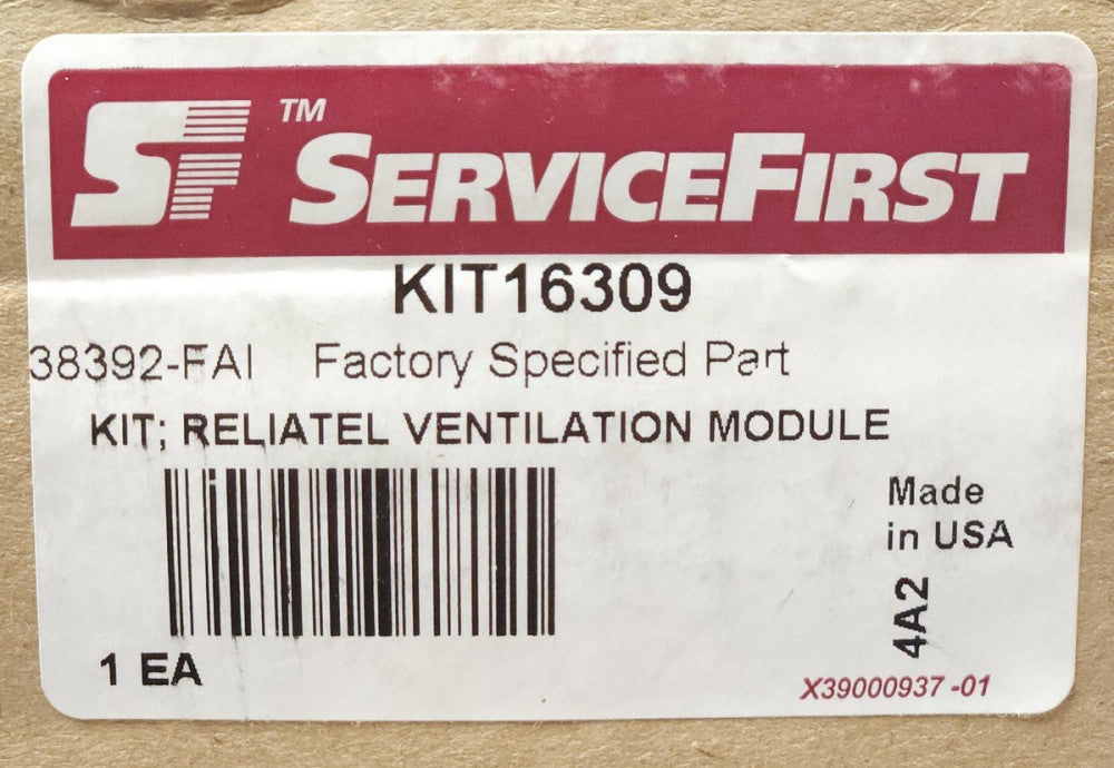 SERVICE FIRST KIT16309 Ventilation Module Kit Trane/Reliatel 12 1/2-50 Ton BAY