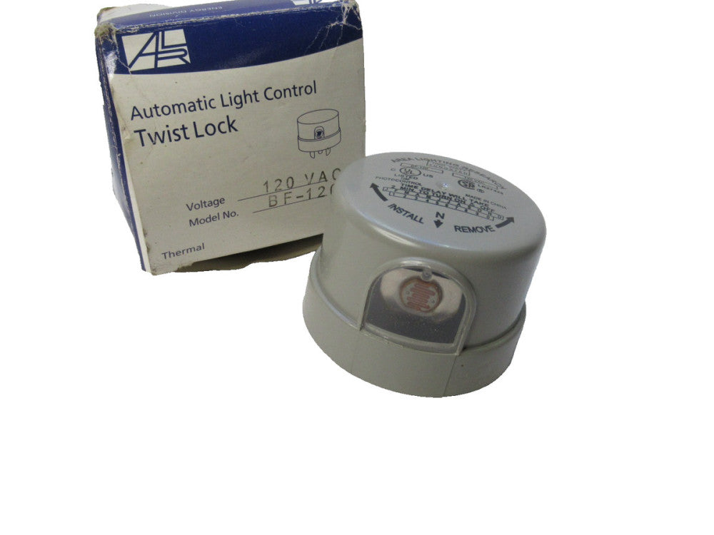 Area Lighting BF-120 , 120Vac Automatic Light Control , Twist Lock (New)